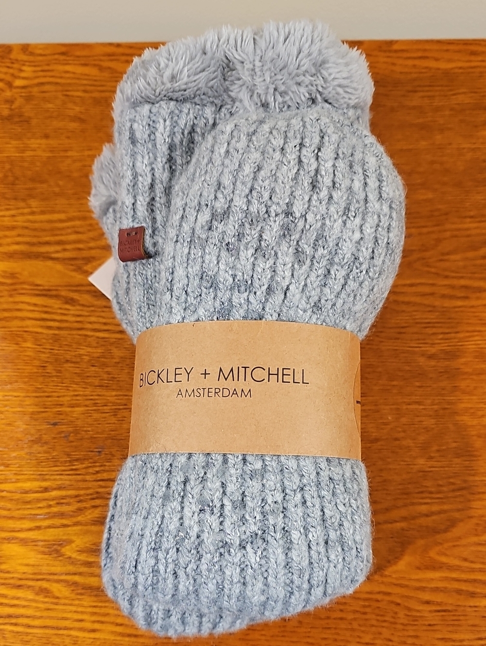 Women’s Grey Melange Slipper Socks